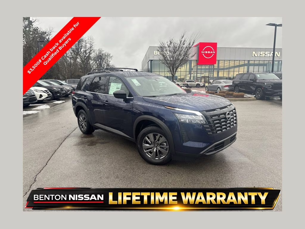 2026 Deep Ocean Blue Pearl Nissan Pathfinder SV 4X4 SUV