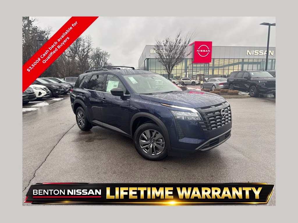 2026 Deep Ocean Blue Pearl Nissan Pathfinder SV 4X4 SUV