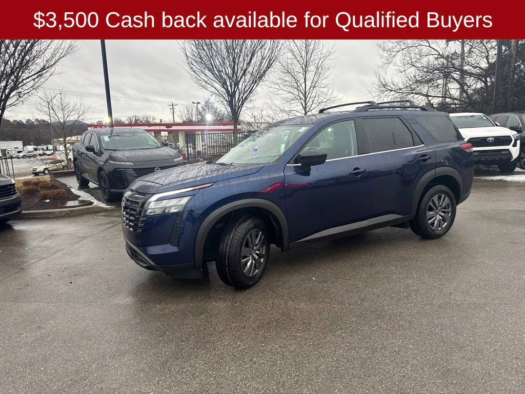 2026 Deep Ocean Blue Pearl Nissan Pathfinder SV 4X4 SUV