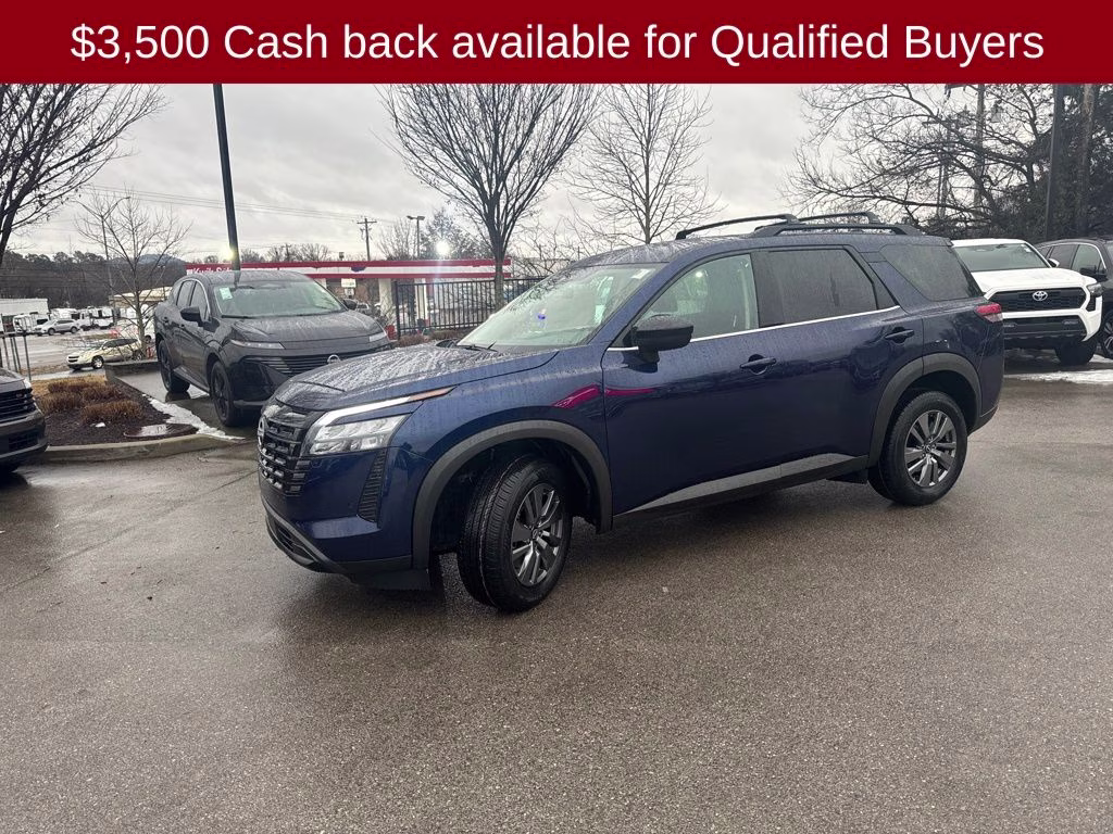 2026 Deep Ocean Blue Pearl Nissan Pathfinder SV 4X4 SUV