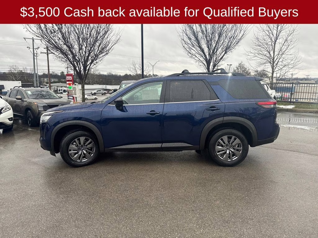 2026 Deep Ocean Blue Pearl Nissan Pathfinder SV 4X4 SUV