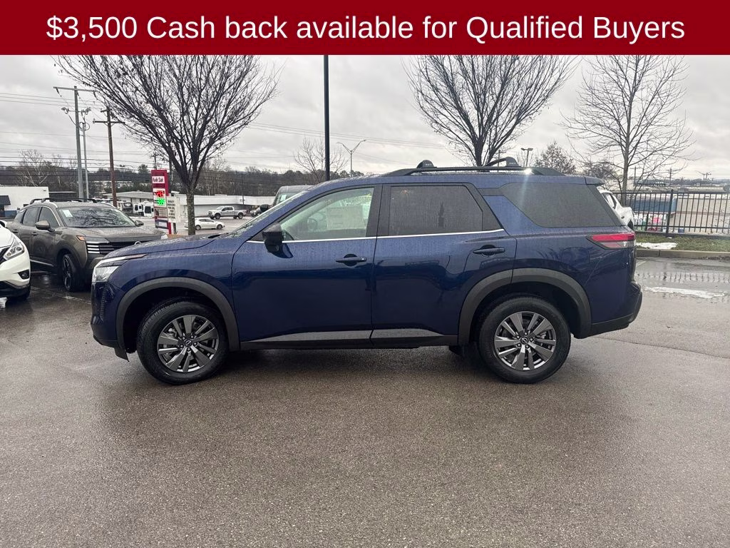 2026 Deep Ocean Blue Pearl Nissan Pathfinder SV 4X4 SUV