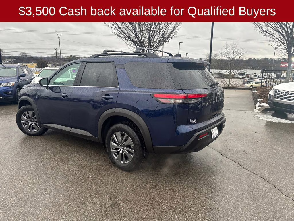 2026 Deep Ocean Blue Pearl Nissan Pathfinder SV 4X4 SUV