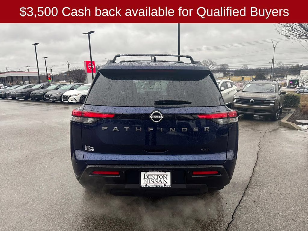 2026 Deep Ocean Blue Pearl Nissan Pathfinder SV 4X4 SUV
