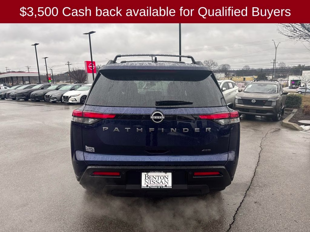 2026 Deep Ocean Blue Pearl Nissan Pathfinder SV 4X4 SUV