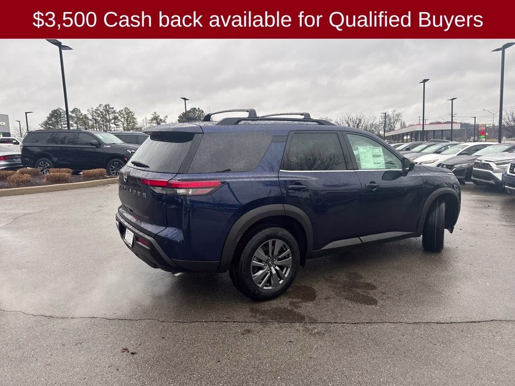 2026 Deep Ocean Blue Pearl Nissan Pathfinder SV 4X4 SUV