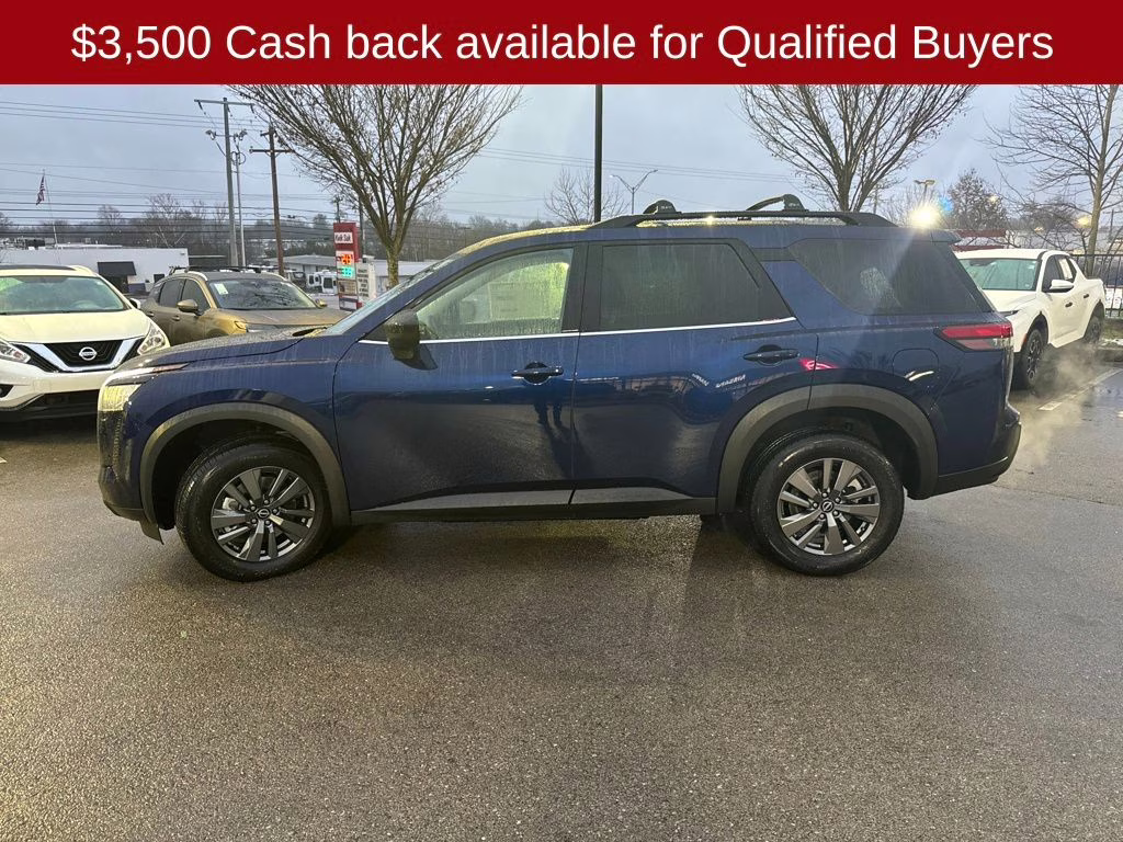 2026 Deep Ocean Blue Pearl Nissan Pathfinder SV 4X4 SUV