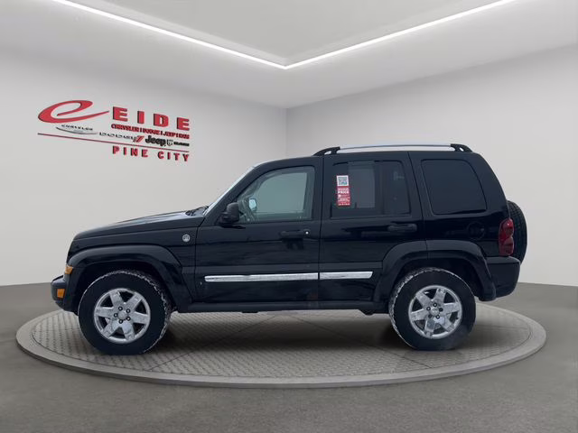 2005 Black Clearcoat Jeep Liberty Limited 4X4 SUV