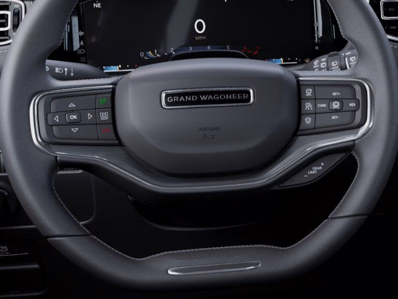 2026 High Gloss Black Jeep Grand Wagoneer Limited 4X4 SUV