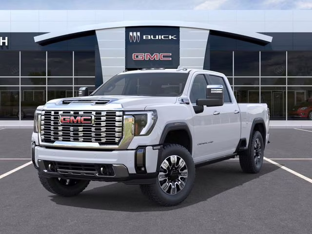 2026 Glacier White Tricoat GMC Sierra 2500 HD Denali 4X4 Truck