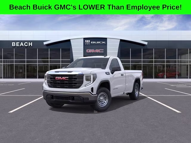 2026 Summit White GMC Sierra 1500 Pro RWD Truck
