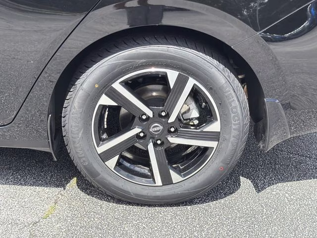 2025 Super Black Nissan Sentra SV FWD Sedan