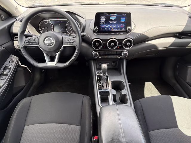 2025 Super Black Nissan Sentra SV FWD Sedan