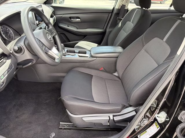 2025 Super Black Nissan Sentra SV FWD Sedan