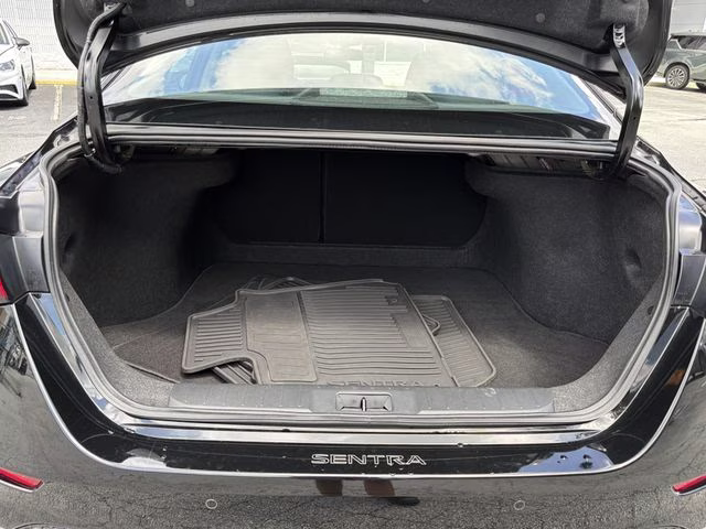 2025 Super Black Nissan Sentra SV FWD Sedan
