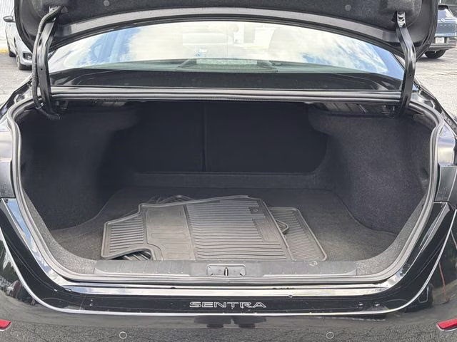 2025 Super Black Nissan Sentra SV FWD Sedan