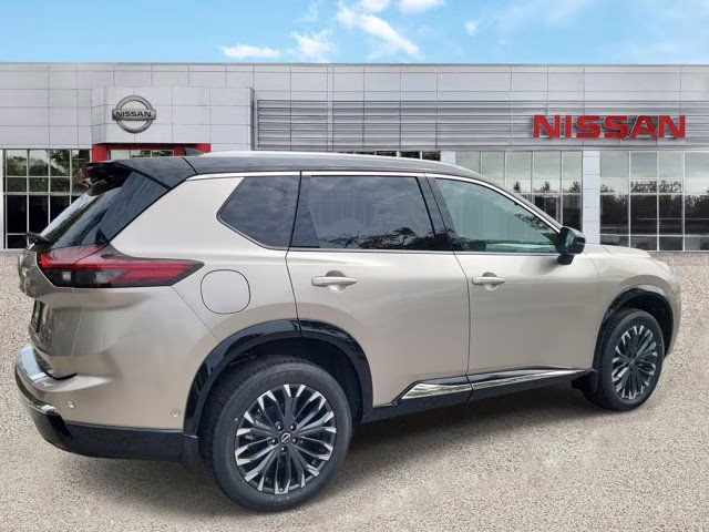 2026 Champagne Silver Metallic Nissan Rogue Platinum AWD SUV