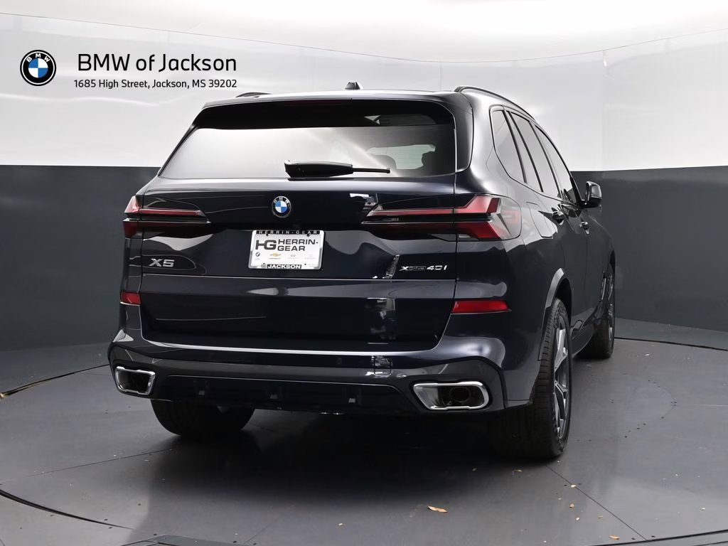 2026 Carbon Black Metallic BMW X5 xDrive40i AWD SUV