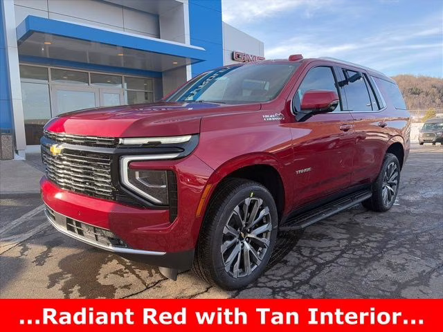 Radiant Red 2026 Chevrolet Tahoe High Country 4WD SUV / Crossover Four-Wheel Drive