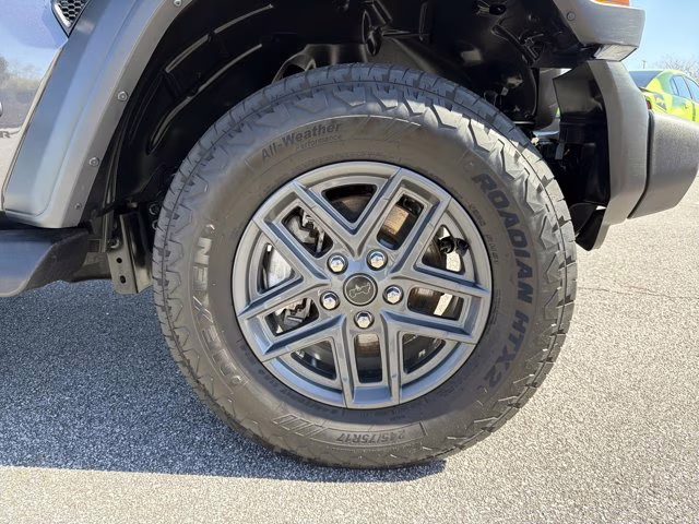 2024 Granite Crystal Metallic Clearcoat Jeep Wrangler Sport S 4X4 Convertible