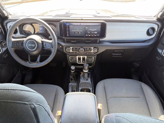 2024 Granite Crystal Metallic Clearcoat Jeep Wrangler Sport S 4X4 Convertible