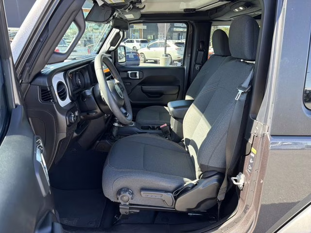 2024 Granite Crystal Metallic Clearcoat Jeep Wrangler Sport S 4X4 Convertible