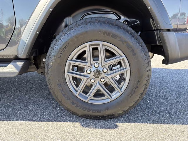 2024 Granite Crystal Metallic Clearcoat Jeep Wrangler Sport S 4X4 Convertible