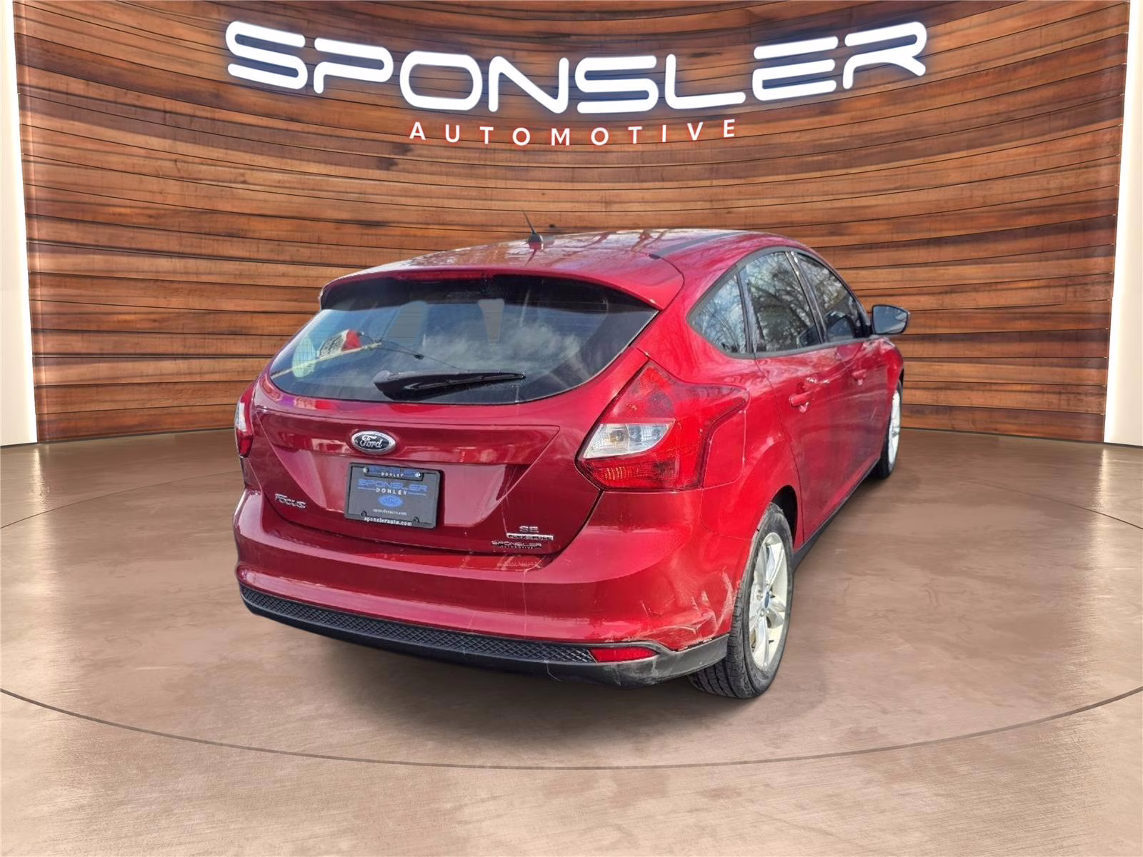 2012 Red Candy Metallic Tinted Clearcoat Ford Focus SE FWD Hatchback