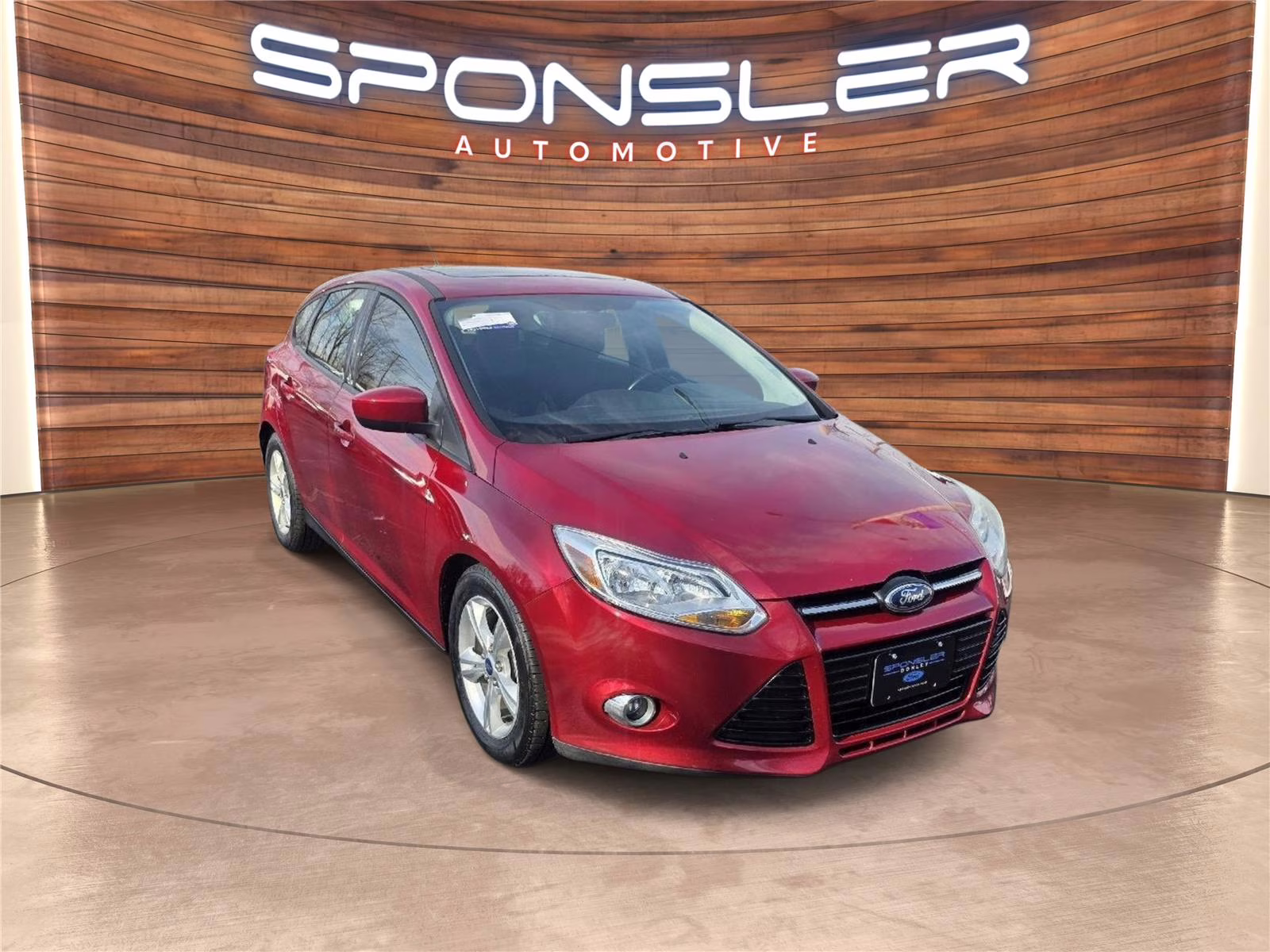 2012 Red Candy Metallic Tinted Clearcoat Ford Focus SE FWD Hatchback