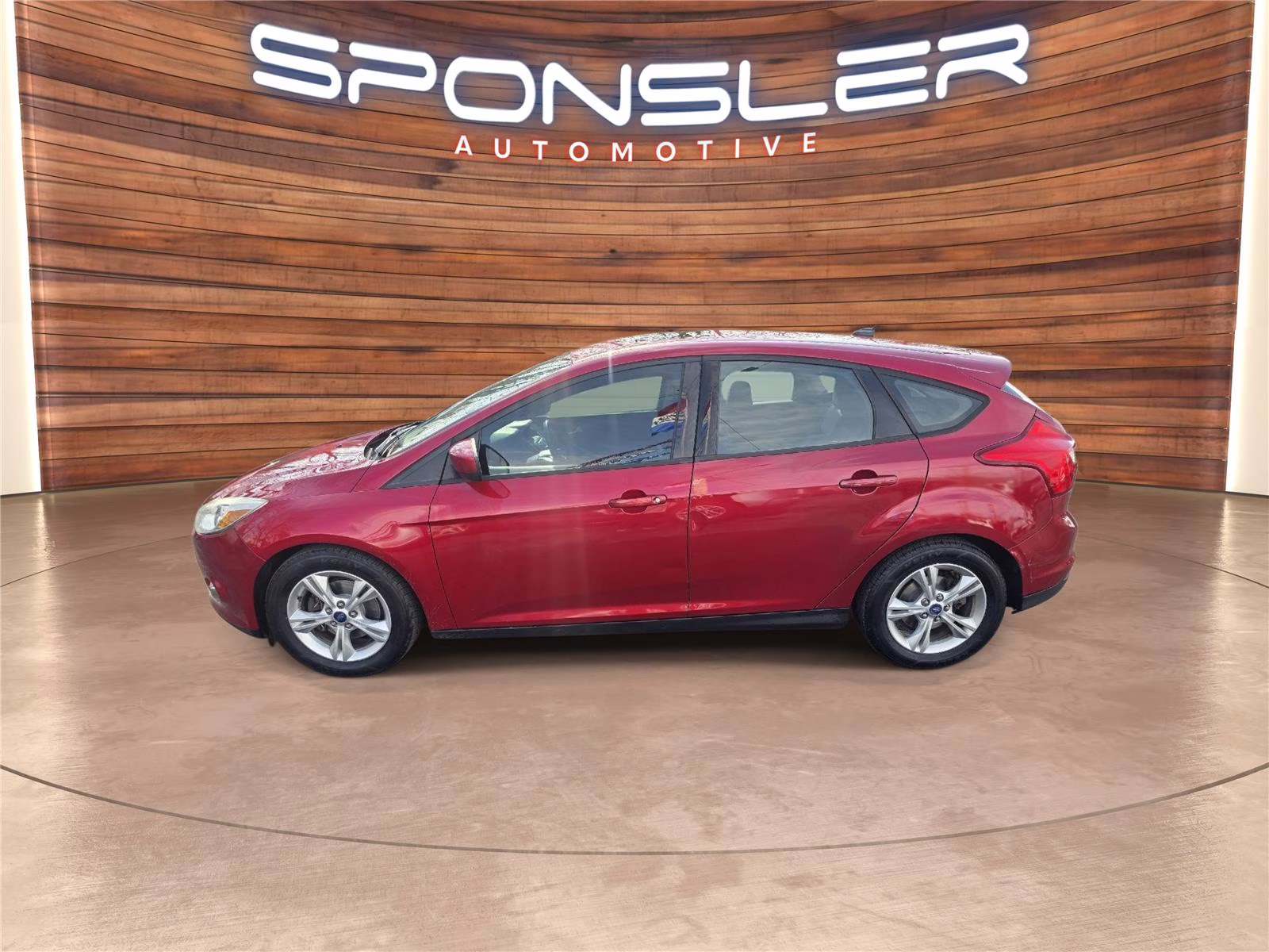 2012 Red Candy Metallic Tinted Clearcoat Ford Focus SE FWD Hatchback