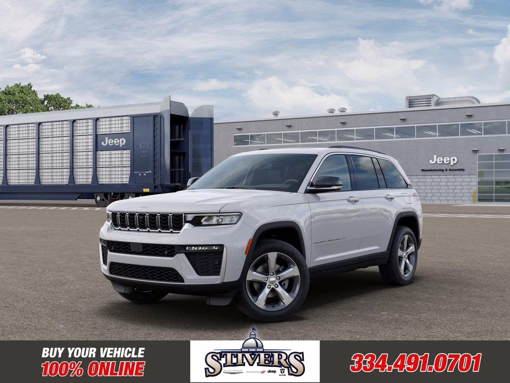2026 Bright White Clearcoat Jeep Grand Cherokee Limited 4X4 SUV