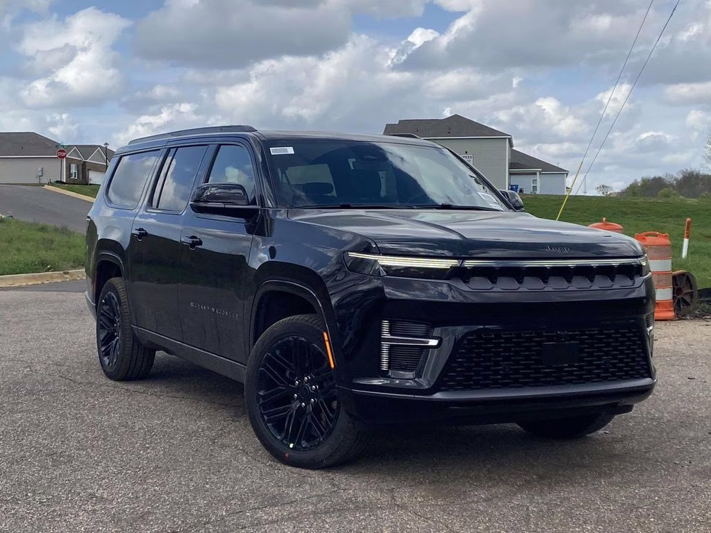2026 High Gloss Black Jeep Grand Wagoneer L Limited Reserve 4X4 SUV