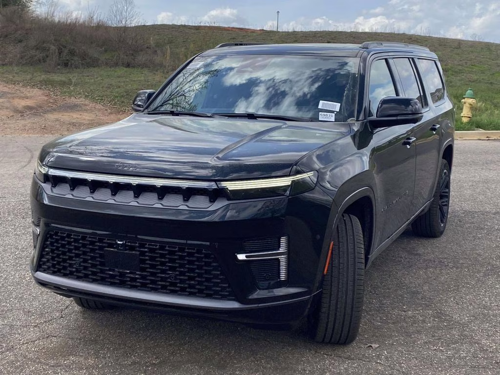 2026 High Gloss Black Jeep Grand Wagoneer L Limited Reserve 4X4 SUV