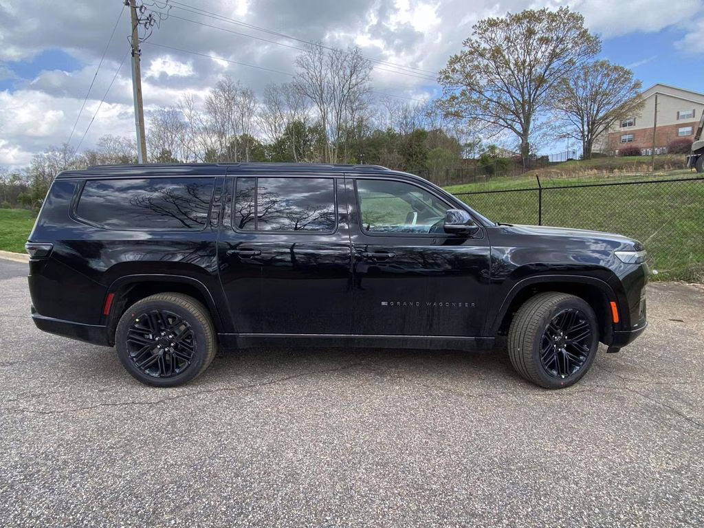 2026 High Gloss Black Jeep Grand Wagoneer L Limited Reserve 4X4 SUV
