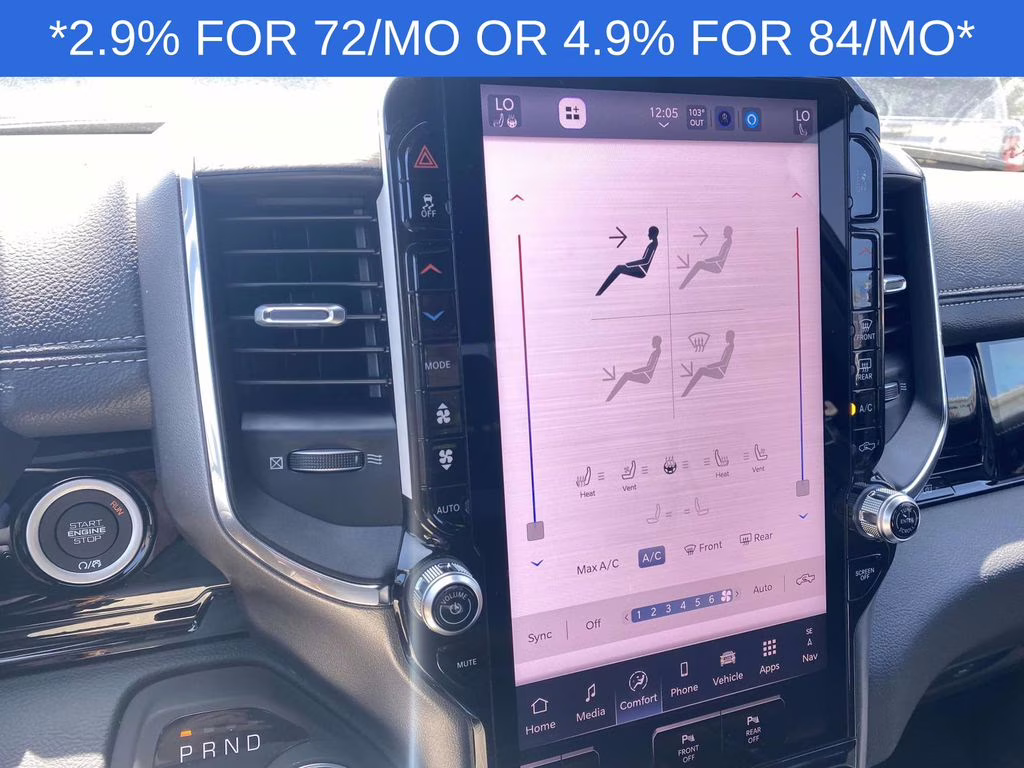 2026 Granite Crystal Metallic Clearcoat Ram 1500 Laramie 4X4 Truck