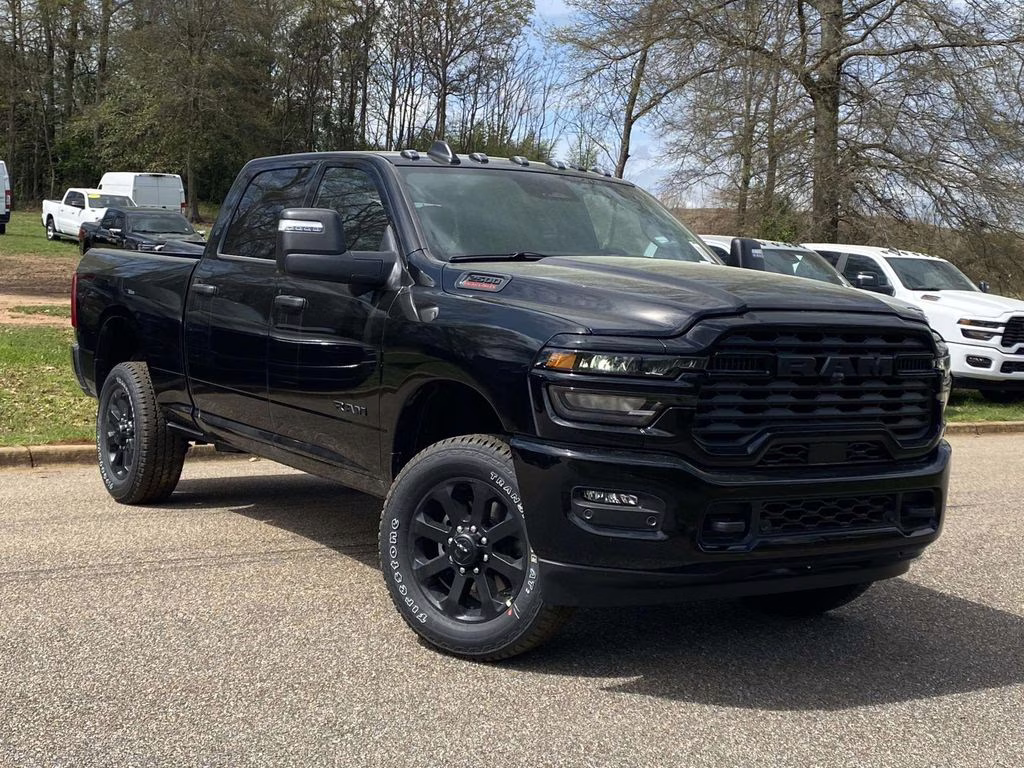 2026 Diamond Black Crystal Pearlcoat Ram 2500 Big Horn 4X4 Truck