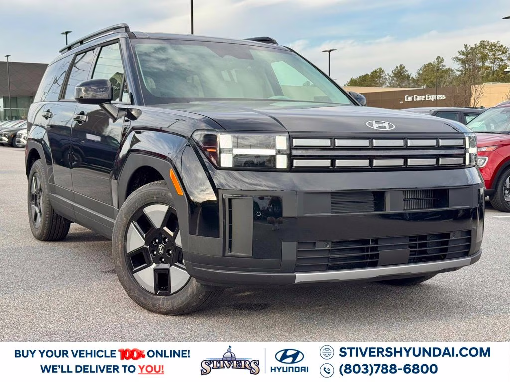 2026 Phantom Black Hyundai Santa Fe Hybrid SEL AWD SUV