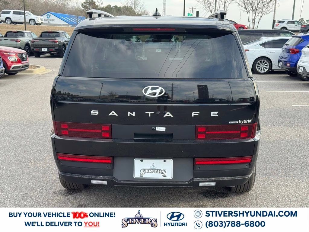 2026 Phantom Black Hyundai Santa Fe Hybrid SEL AWD SUV