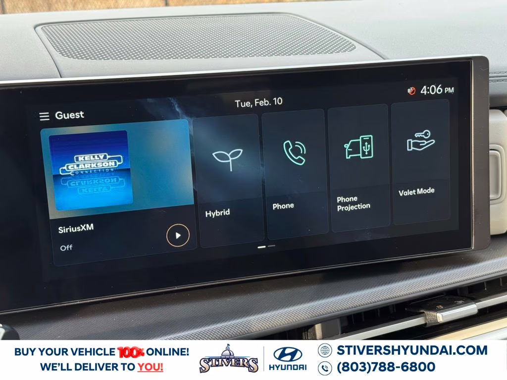 2026 Phantom Black Hyundai Santa Fe Hybrid SEL AWD SUV