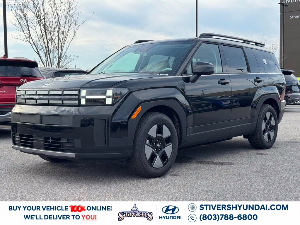 2026 Phantom Black Hyundai Santa Fe Hybrid SEL AWD SUV