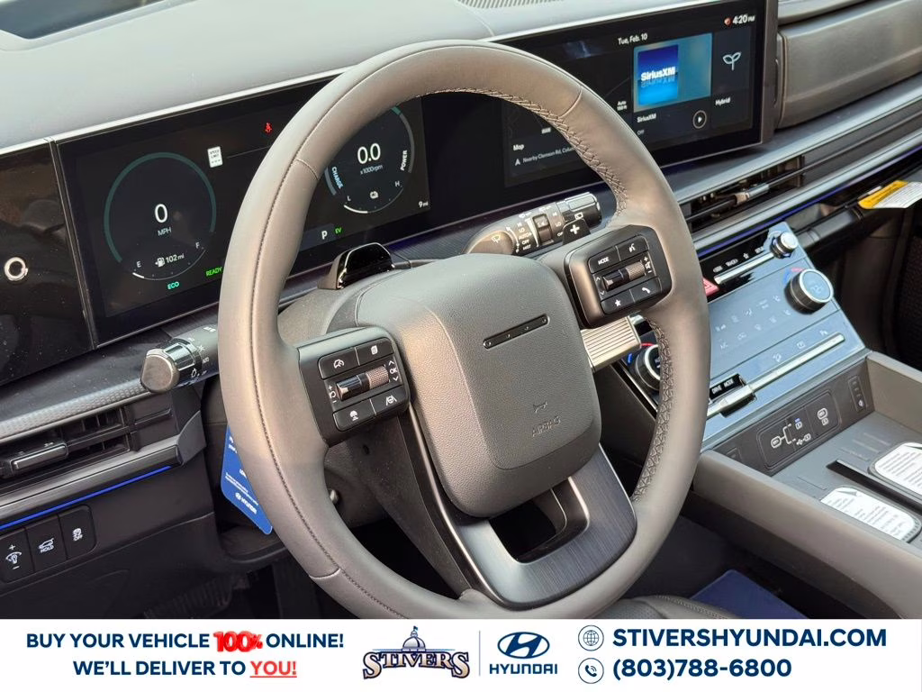 2026 Ecotronic Gray Hyundai Santa Fe Hybrid Calligraphy FWD SUV