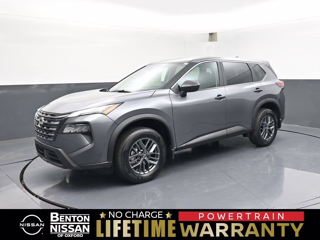 2026 Gun Metallic Nissan Rogue S FWD SUV