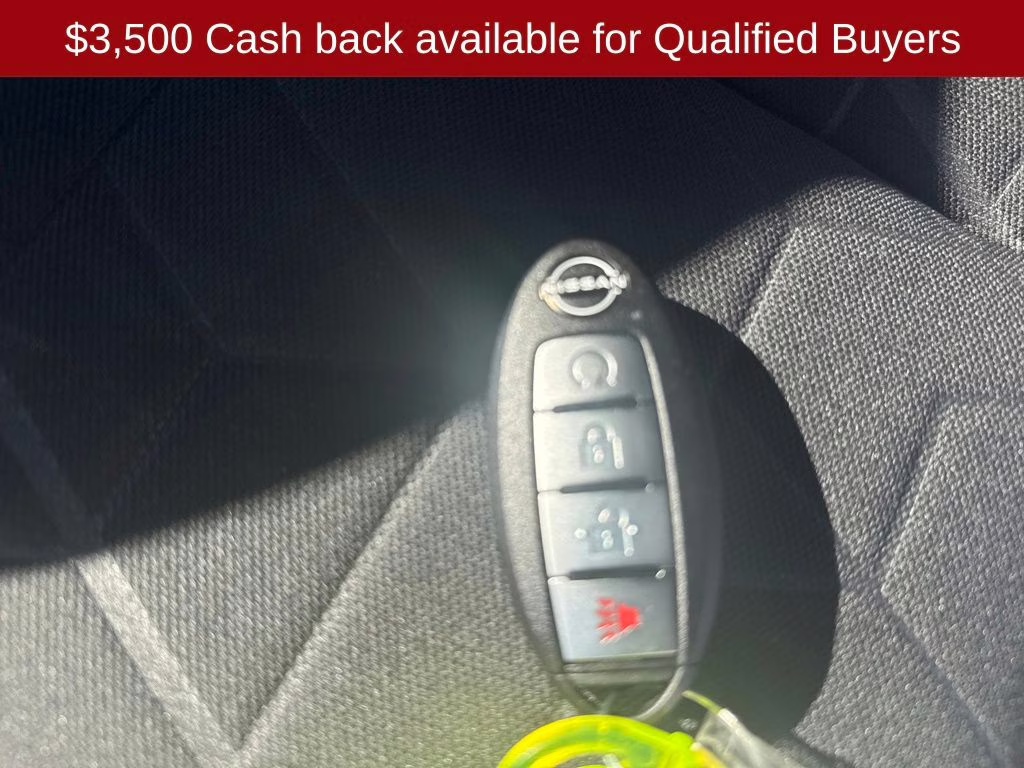 2026 Glacier White Nissan Frontier SV 4X4 Truck