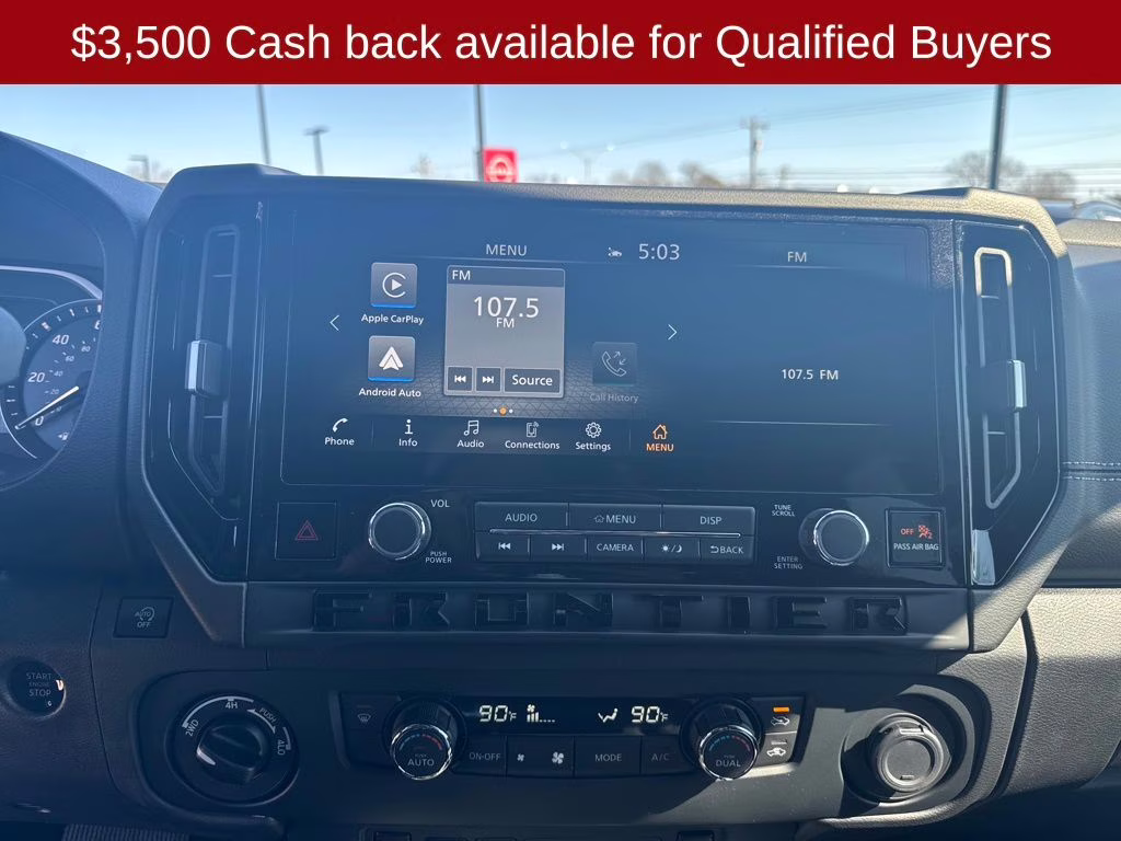 2026 Boulder Gray Pearl Nissan Frontier SV 4X4 Truck