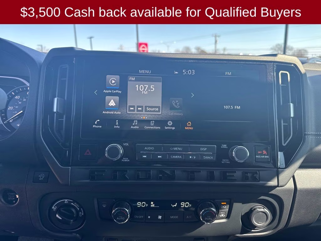 2026 Boulder Gray Pearl Nissan Frontier SV 4X4 Truck