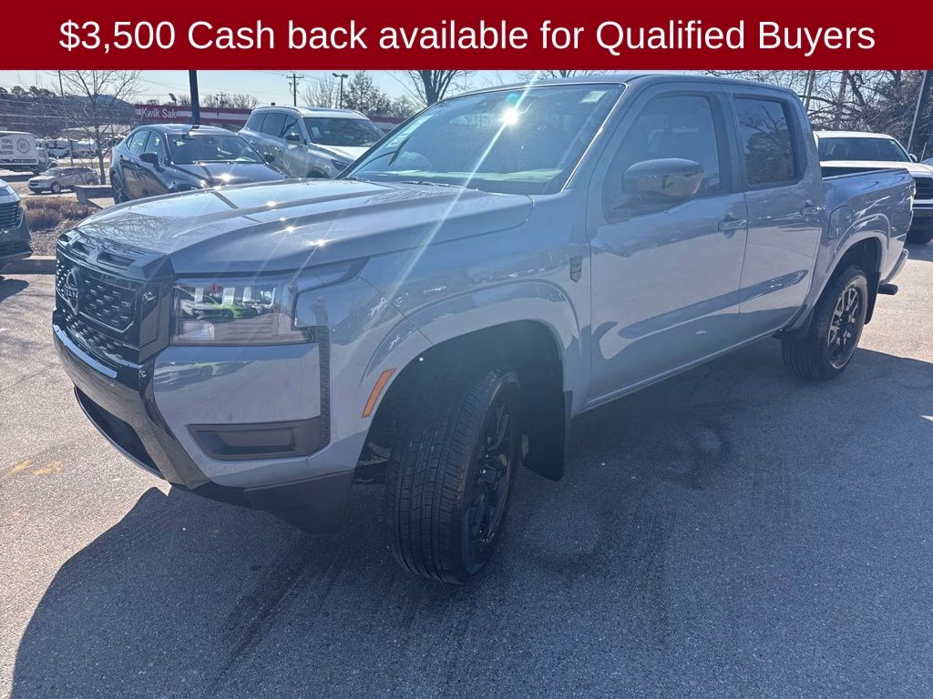 2026 Boulder Gray Pearl Nissan Frontier SV 4X4 Truck
