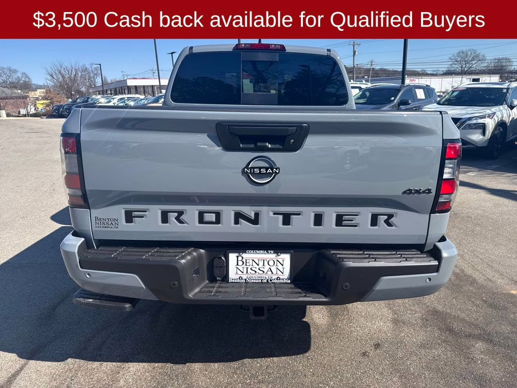 2026 Boulder Gray Pearl Nissan Frontier SV 4X4 Truck
