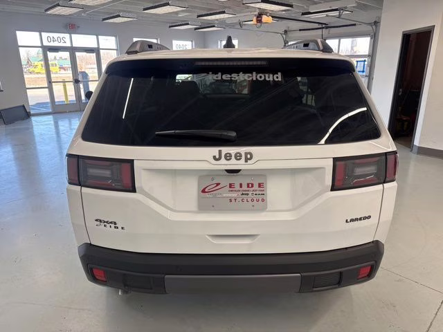 2026 Bright White Clearcoat Jeep Cherokee Laredo 4X4 SUV