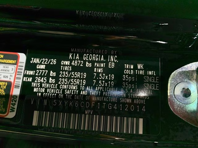 2026 Ebony Black Kia Sportage X-Line AWD SUV