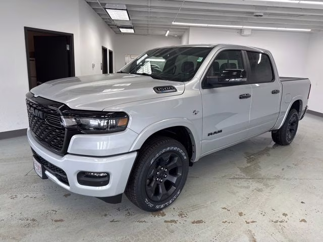 2026 Silver Zynith Ram 1500 Big Horn Night Edition 4X4 Truck